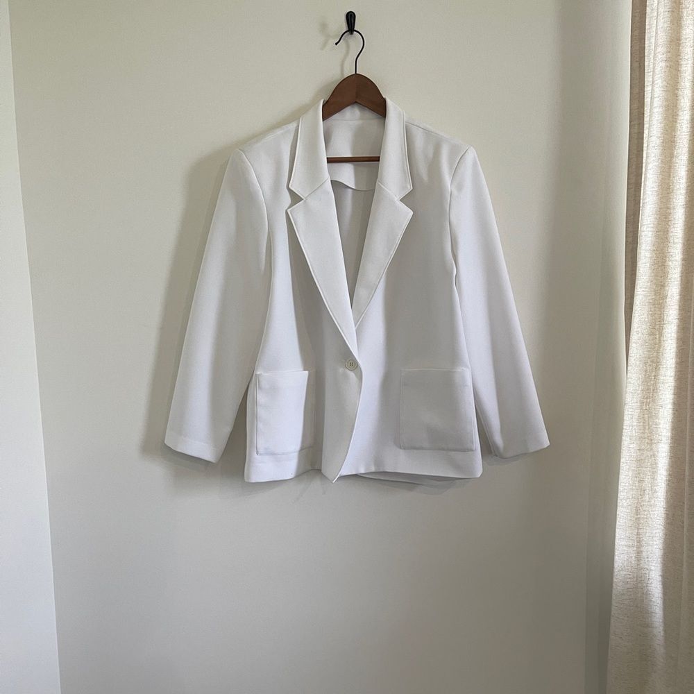 White Blazer